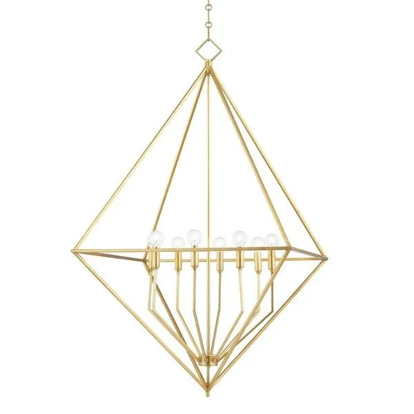 Product Image 1 for Haines 8 Light Large Pendant from Hudson Valley