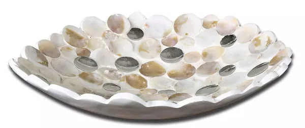 Product Image 1 for Uttermost Capiz Shell Accented Bowl from Uttermost