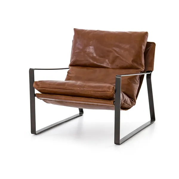 Product Image 9 for Emmett Sling Chair Dakota Tobacco from Four Hands