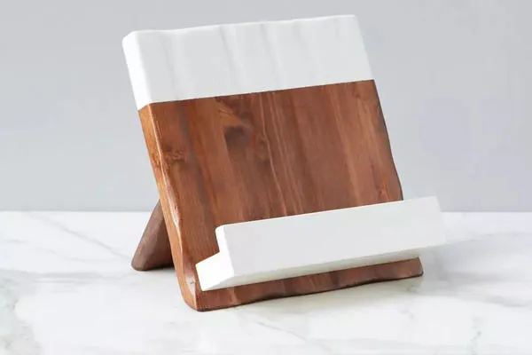 Product Image 2 for Mod Ipad/Cookbook Holder, White from etúHOME