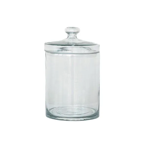 Product Image 1 for Classic Glass Jar with Lid, Clear from Creative Co-Op