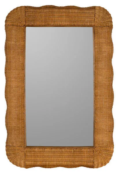 Product Image 1 for Austin Natural Rattan Wall Mirror from Cooper Classics