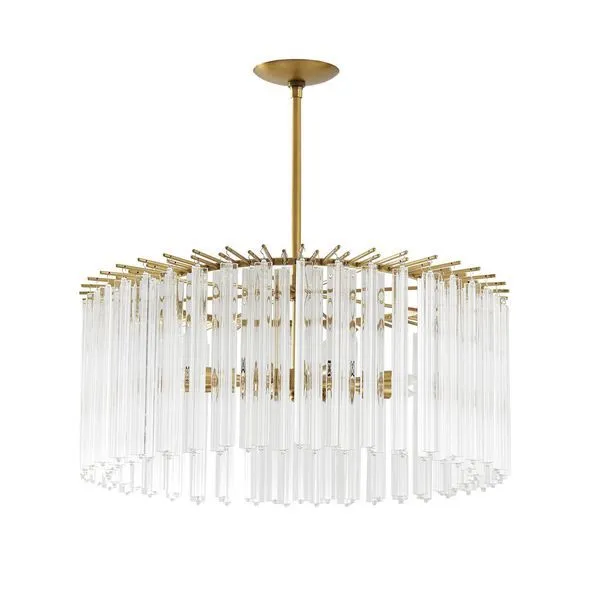 Product Image 1 for Nessa Round Glass Chandelier from Arteriors