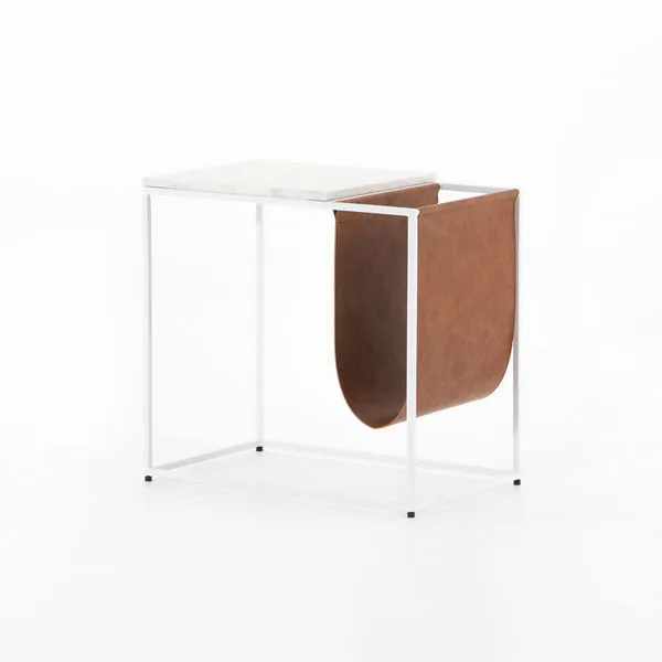 Product Image 8 for Adele End Table White High Gloss from Four Hands