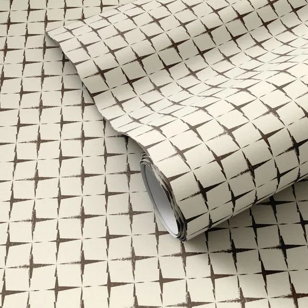 Product Image 1 for Blocking Taupe I Wallpaper by Getty Images from Four Hands