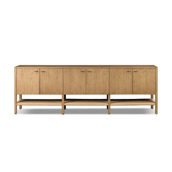 Product Image 1 for Zuma Dune Ash Veneer 6 Door Sideboard from Four Hands