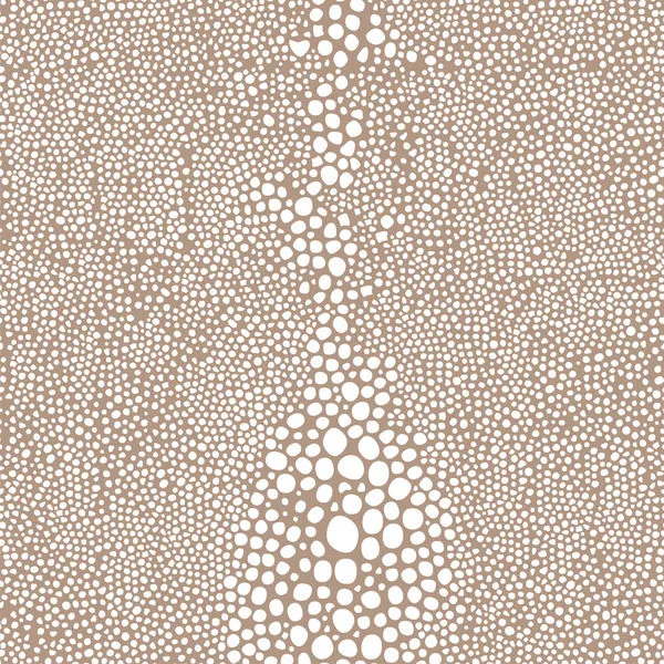 Taupe shagreen wallpaper with irregular cream pebble pattern and premium matte textured finish