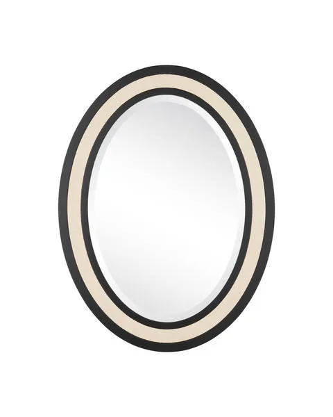 Product Image 1 for Deanna Oval Mirror from Currey & Company