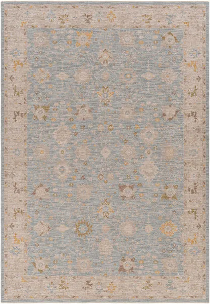 Product Image 1 for Avant Garde Woven Sky Blue / Brown Rug - 6'7" x 9'6" from Surya