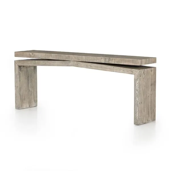 Product Image 1 for Matthes Weathered Wheat Console Table from Four Hands
