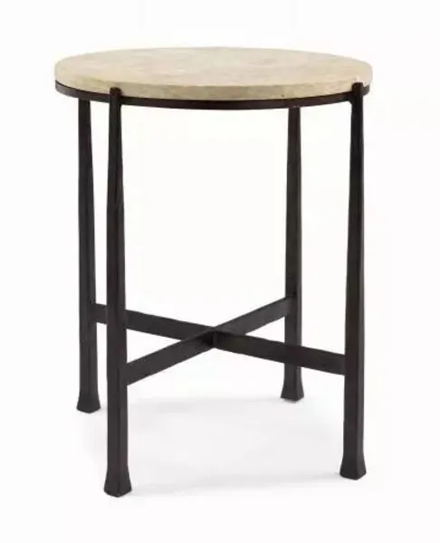 Product Image 1 for Duncan Round Metal Side Table from Bernhardt Furniture