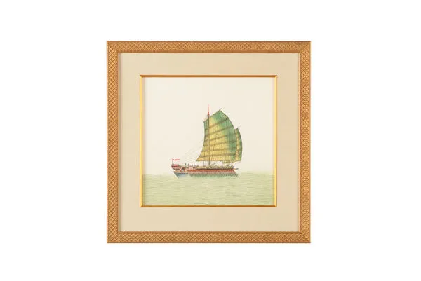 Product Image 1 for Chin Junks Two Sails Artwork from Chelsea House