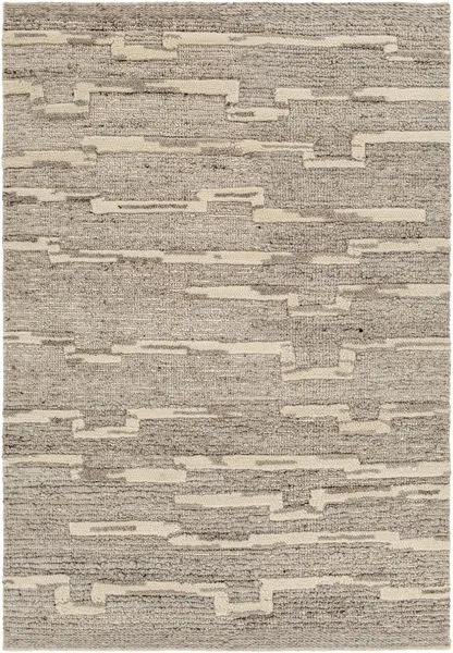 Product Image 1 for Manisa Global Medium Wool Gray / Brown Rug - 10' x 14' from Surya