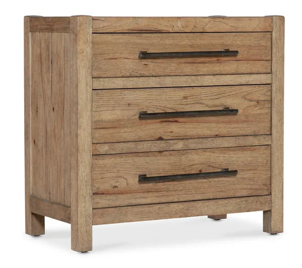 Product Image 1 for Vineyard Row Three Drawer Nightstand from Hooker Furniture