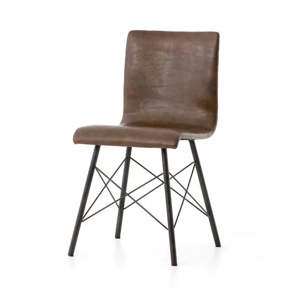 Product Image 5 for Diaw Dining Chair Distressed Brown from Four Hands