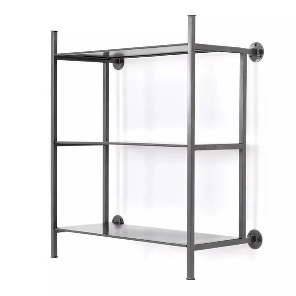 Product Image 3 for Enloe Wall Shelf Gunmetal from Four Hands