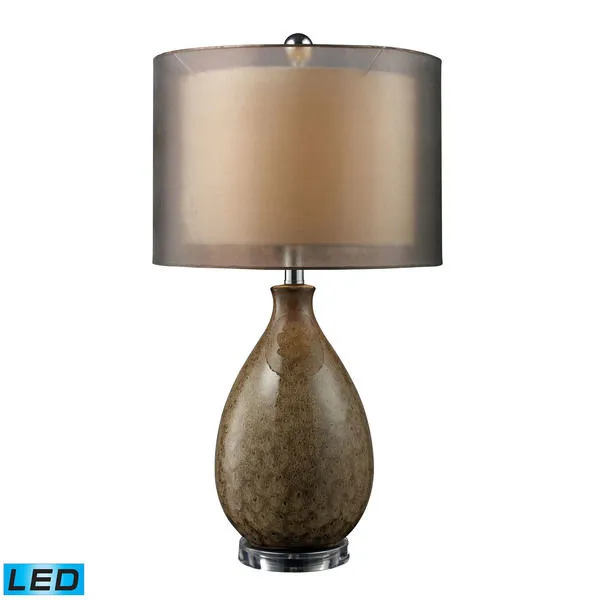 Product Image 1 for Brockhurst Table Lamp In Francis Fawn Finish With Bronze Organza Shade from Elk Home