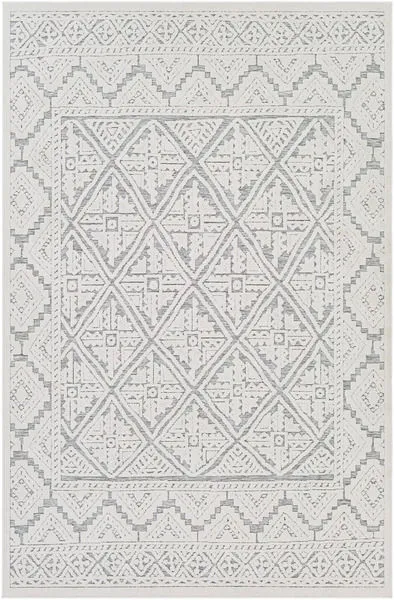 Product Image 4 for Greenwich Indoor / Outdoor Diamond Gray Rug from Surya