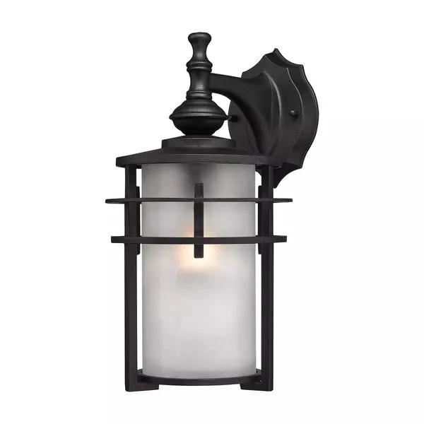 Product Image 1 for Meadowview 1 Light Outdoor Sconce In Matte Black from Elk Lighting