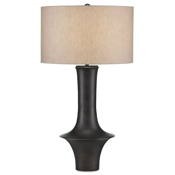 Product Image 1 for Silvestri Black Table Lamp from Currey & Company