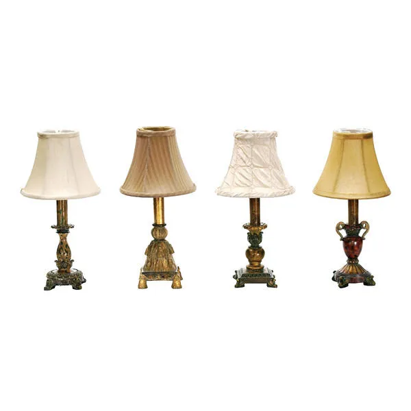 Product Image 1 for Set Of 4 Library Mini Lamps In Multi Finishes from Elk Home