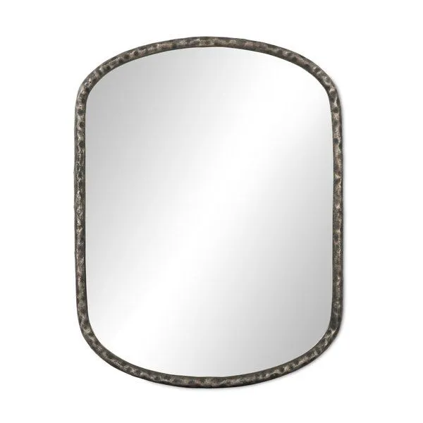 Product Image 1 for Gabriel  Hammered Aluminum Wall Mirror from Four Hands