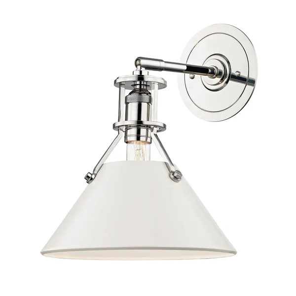 Product Image 1 for Painted No.2 1 Light Wall Sconce from Hudson Valley