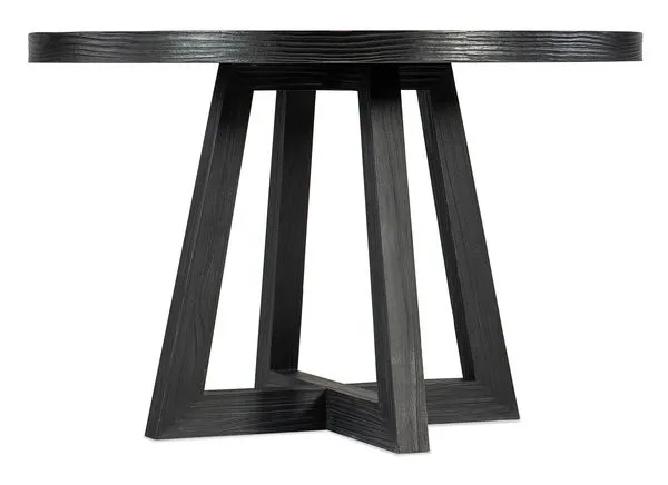 Product Image 1 for Chapman Shou Sugi Ban Petite Round Dining Table from Hooker Furniture