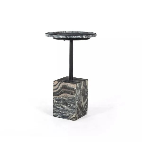Product Image 6 for Foley Accent Table Black Dune Marble from Four Hands