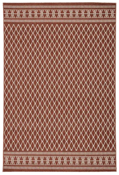 Product Image 3 for Vella Indoor/ Outdoor Trellis Red/ Cream Rug from Jaipur