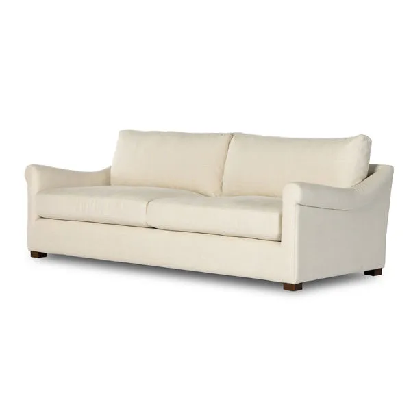 Product Image 1 for Bridges Cream Linen Sofa - Brussels Natural from Four Hands