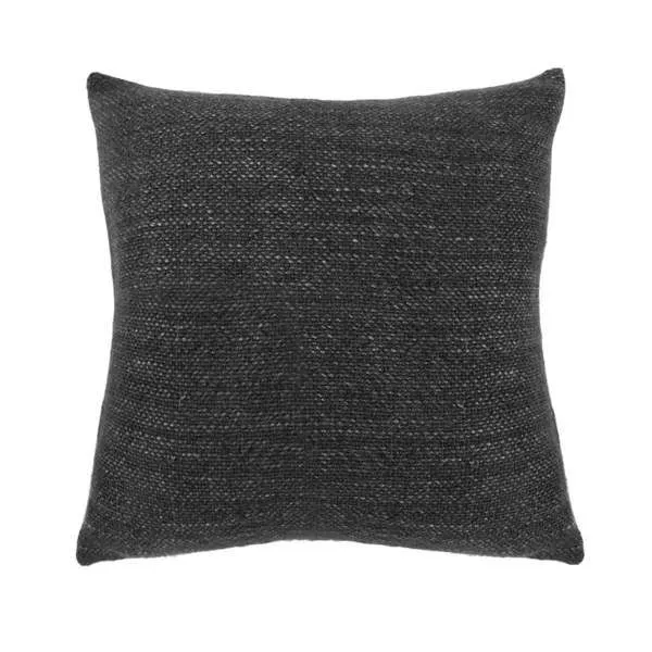 Product Image 1 for Hendrick 20" Handwoven Accent Pillow - Charcoal from Pom Pom at Home