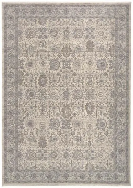 Product Image 11 for Marquette Beige / Gray Traditional Area Rug - 2' x 3' from Feizy Rugs
