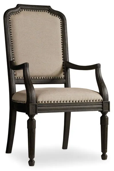 Product Image 4 for Corsica Dark Upholstered Arm Chair-Set of Two from Hooker Furniture