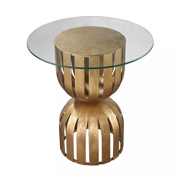 Product Image 1 for Olympia Side Table In Gold Leaf from Elk Home