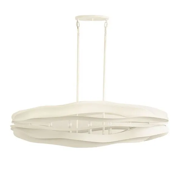 Product Image 1 for Striata 5-Light Linear Chandelier from Savoy House 