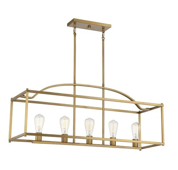 Product Image 5 for Palladian 5 Light Linear Chandelier from Savoy House 