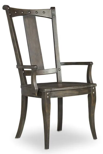 Product Image 2 for Vintage West Splatback Arm Chair from Hooker Furniture