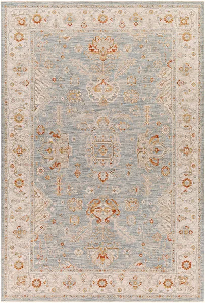 Product Image 1 for Avant Garde Woven Denim / Cream Rug - 6'7" x 9'6" from Surya
