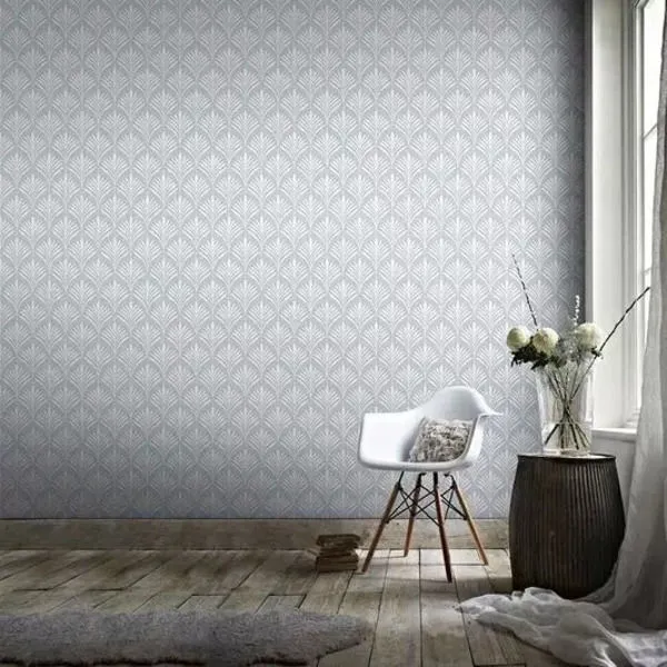 Product Image 2 for Bonnie Geo Duck Egg Wallpaper from Graham & Brown