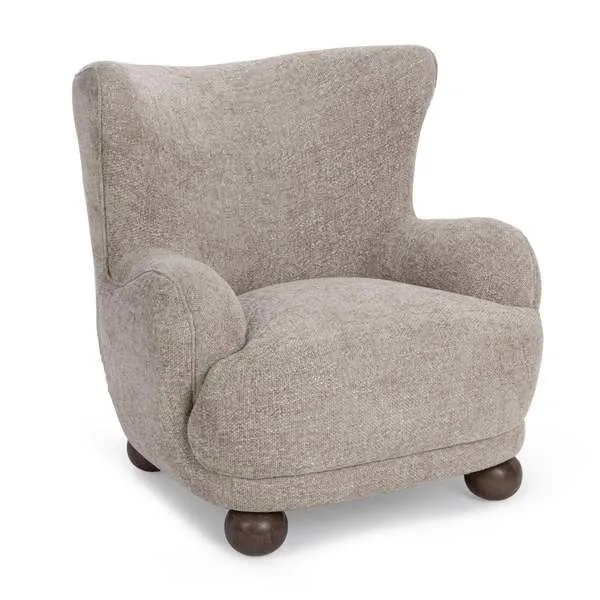 Product Image 1 for Penelope Upholstered Chenille Fabric Accent Chair from Classic Home