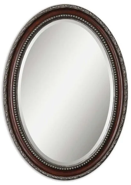 Product Image 2 for Uttermost Montrose Oval Silver Mirror from Uttermost