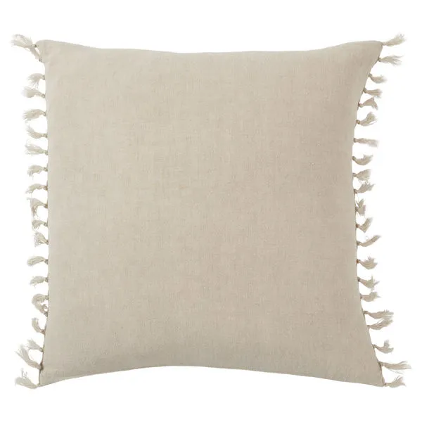 Product Image 4 for Majere Solid Light Gray Pillow from Jaipur 