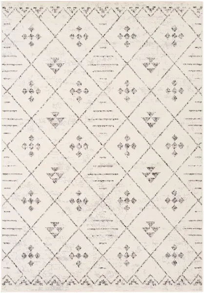 Product Image 6 for Pisa Ivory / Black Diamond Rug from Surya