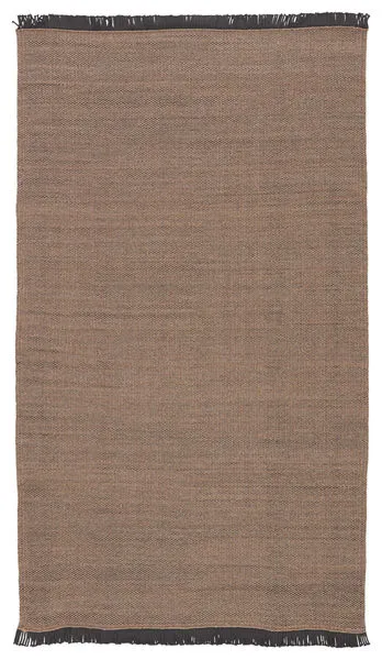 Product Image 4 for Savvy Indoor/ Outdoor Solid Tan/ Black Rug from Jaipur 