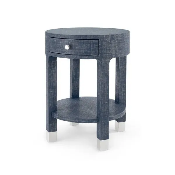 Product Image 4 for Dakota 1-Drawer Round Side Table from Villa & House