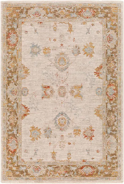 Product Image 1 for Avant Garde Woven Cream / Gold Rug - 7'10" x 10'3" from Surya