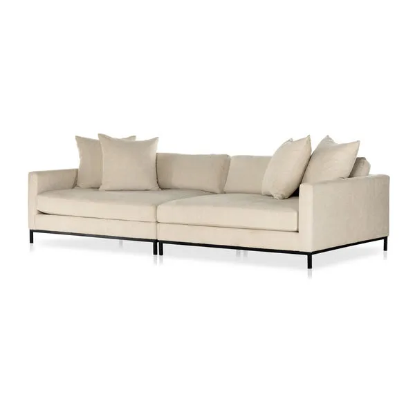 Product Image 1 for Juniper 2pc Sectional-Alcott Fawn from Four Hands