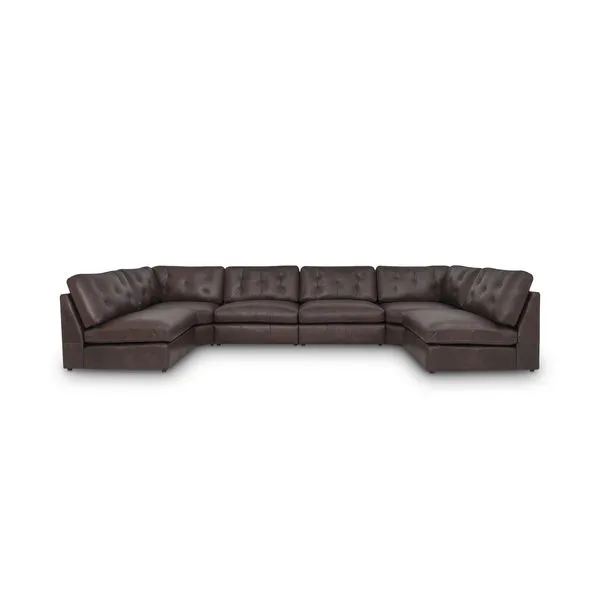 Product Image 1 for Thurlow U Shaped Modular Armless Sectional from Moe's