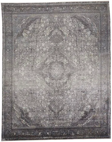 Product Image 3 for Sarrant Charcoal Gray Rug from Feizy Rugs